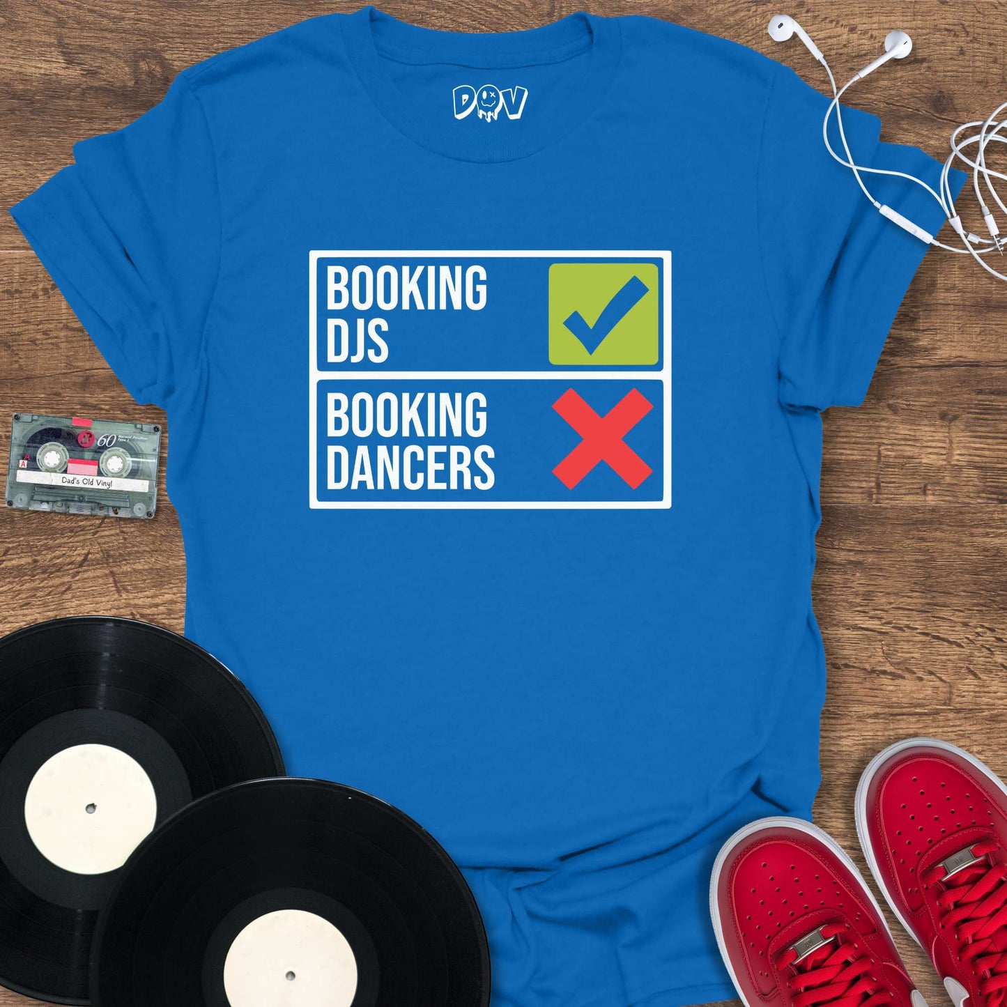 Printify Book DJs, Not Dancers T-Shirt