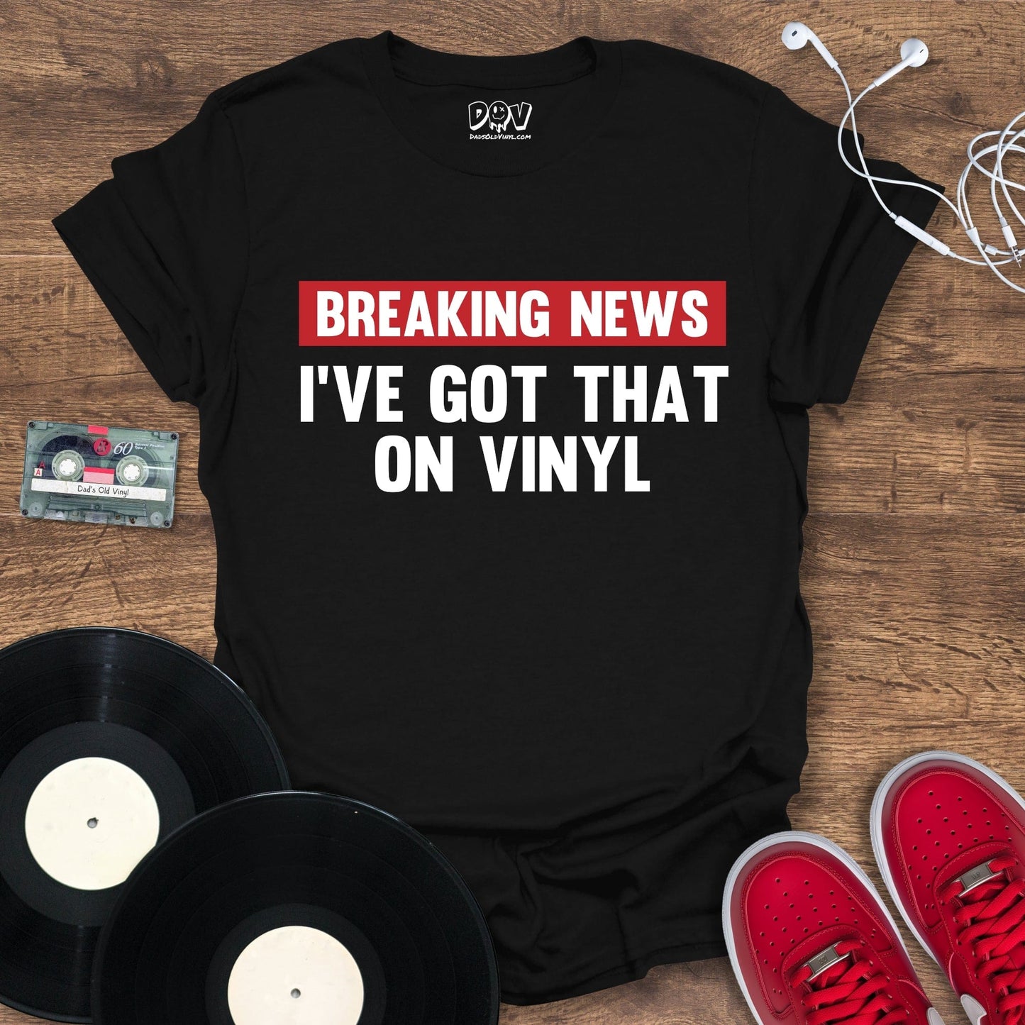 Printify Breaking News T-Shirt