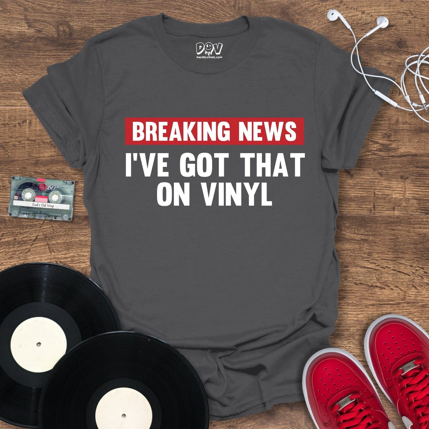 Printify Breaking News T-Shirt