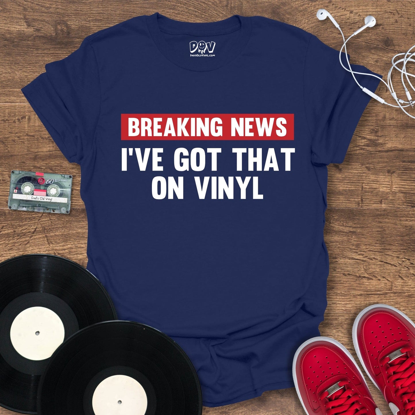 Printify Breaking News T-Shirt