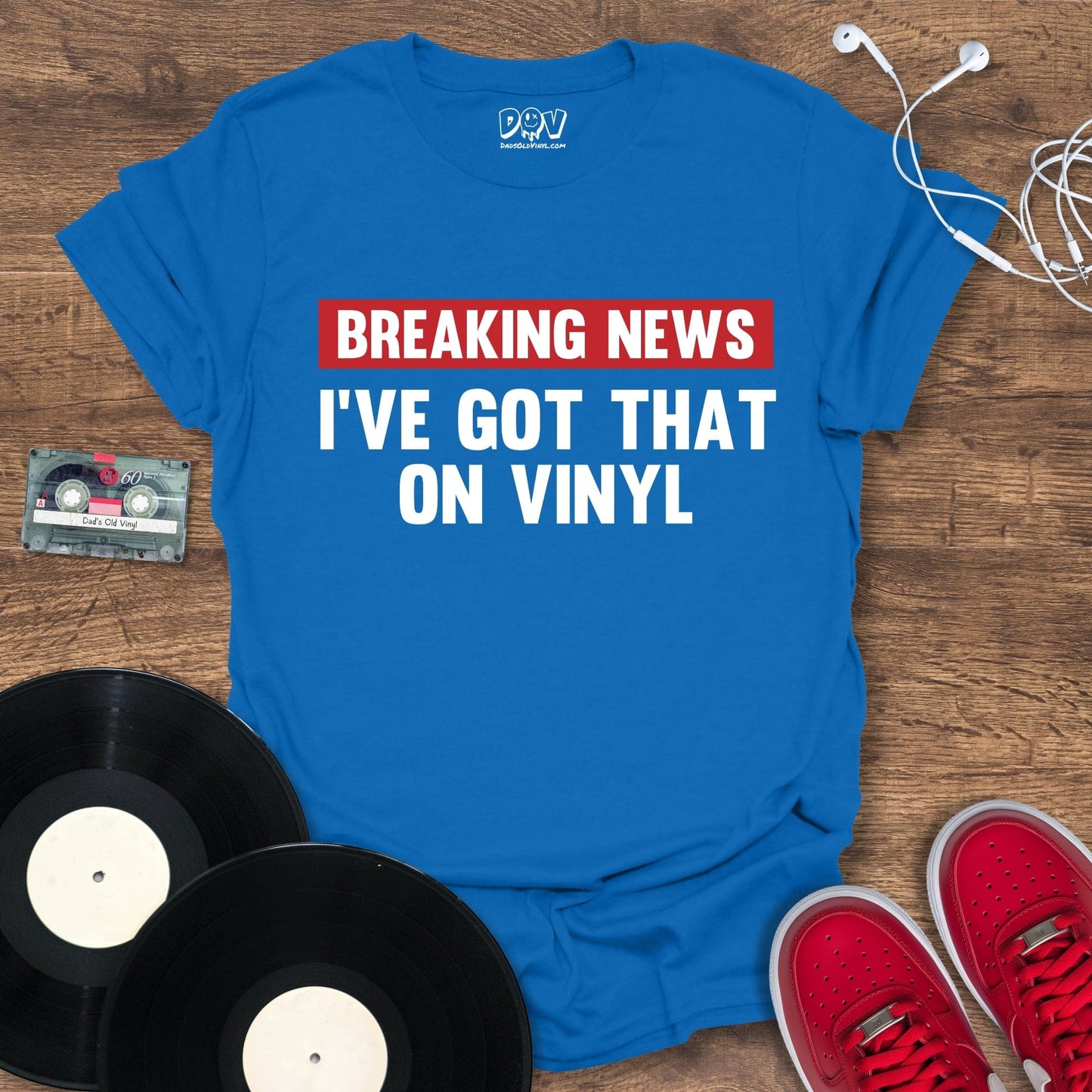 Printify Breaking News T-Shirt