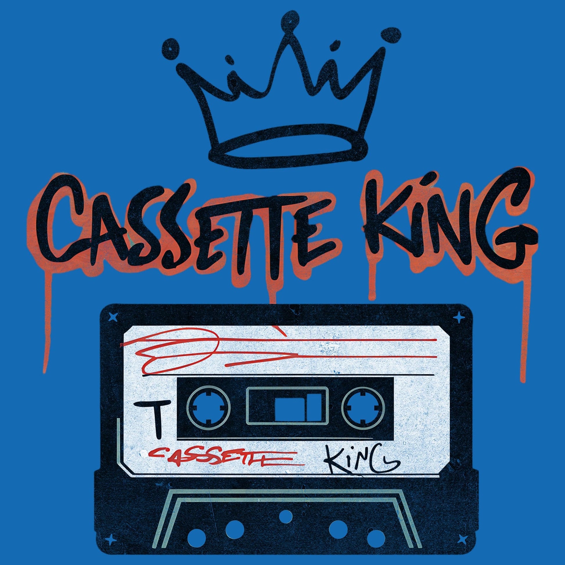 Printify Cassette King T-Shirt