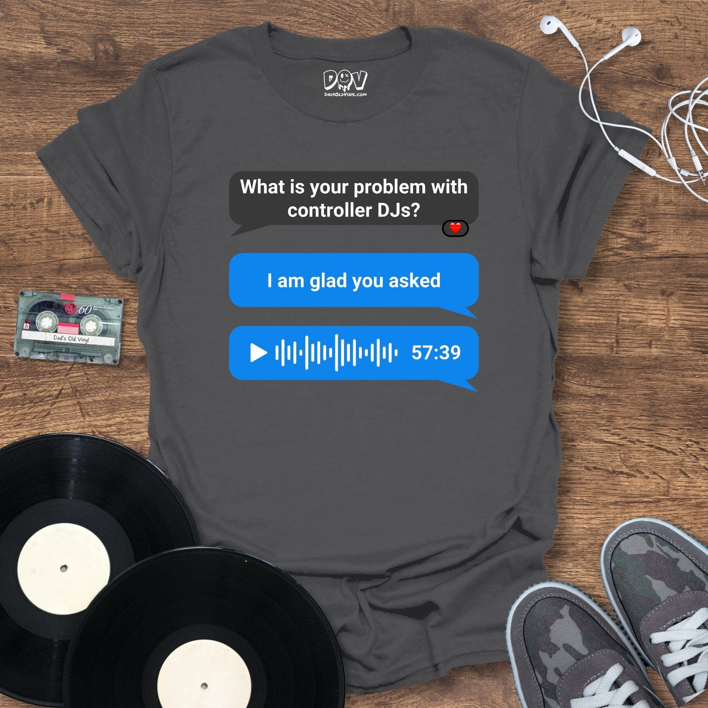 Printify Controller DJs Problem T-Shirt