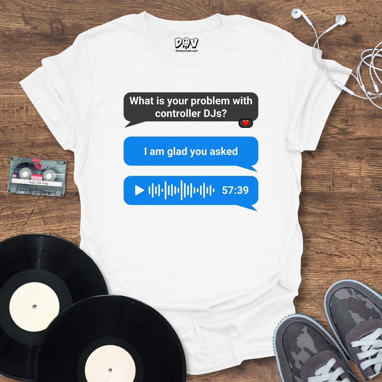 Printify Controller DJs Problem T-Shirt