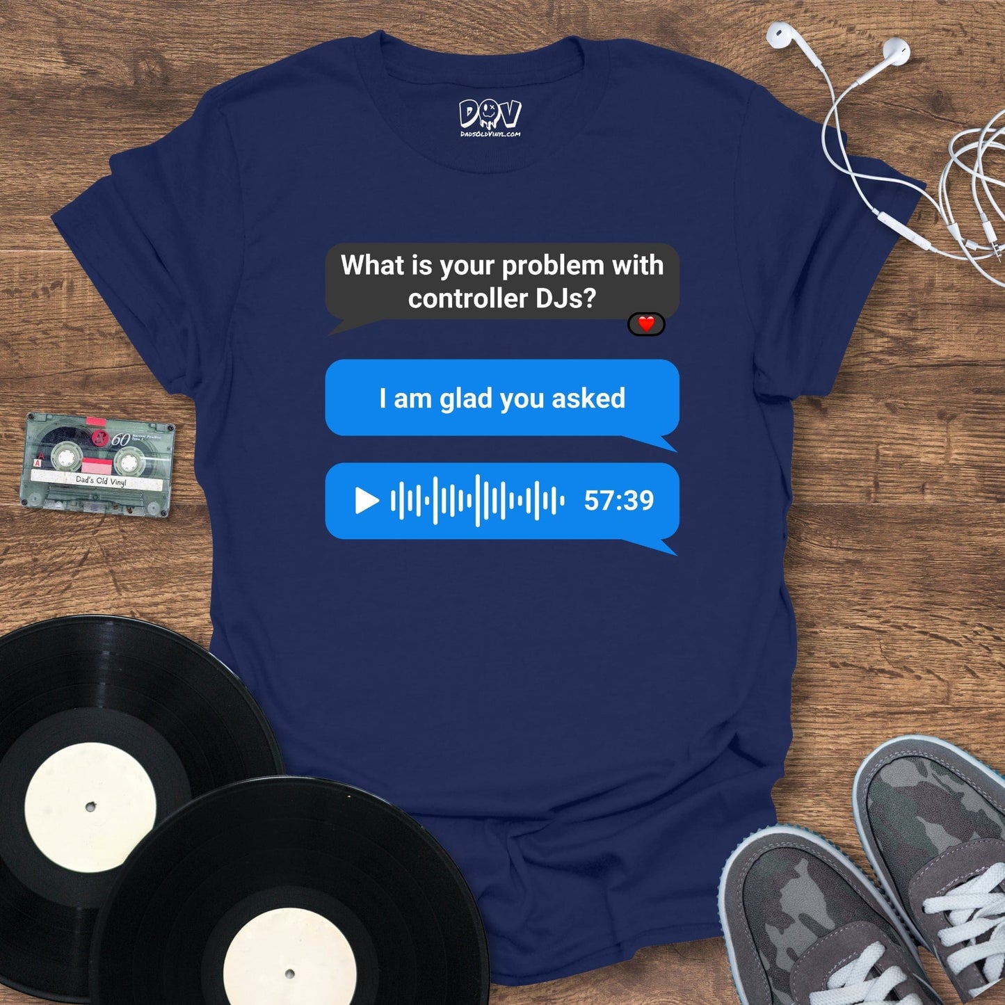 Printify Controller DJs Problem T-Shirt