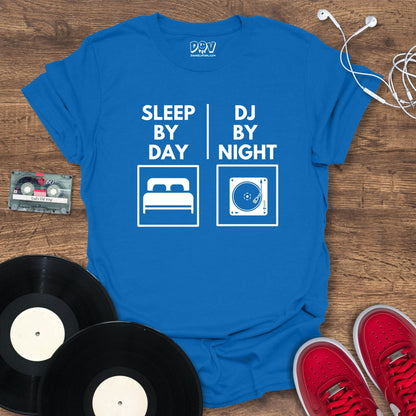 Printify DJ By Night T-Shirt