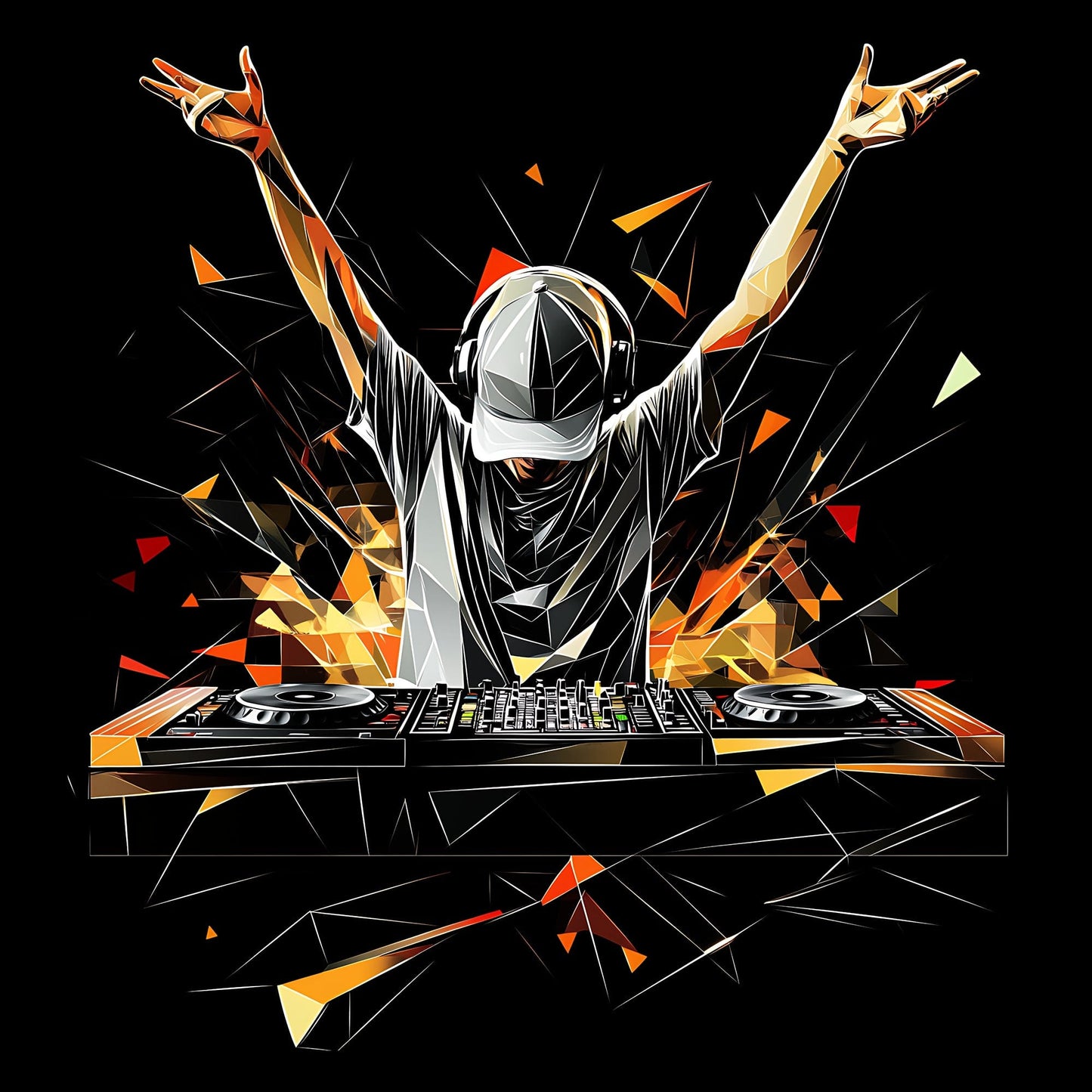 Printify DJ Uprising T-Shirt