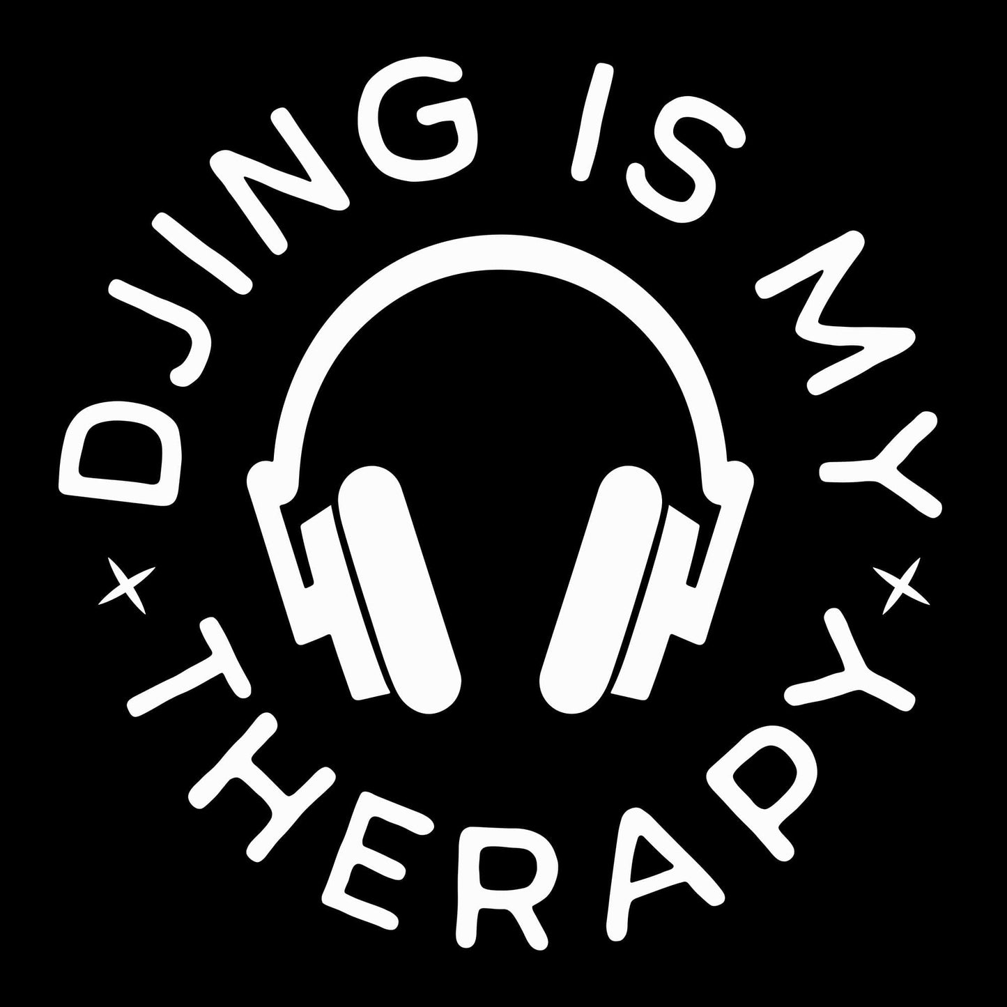 Printify DJing Is My Therapy T-Shirt