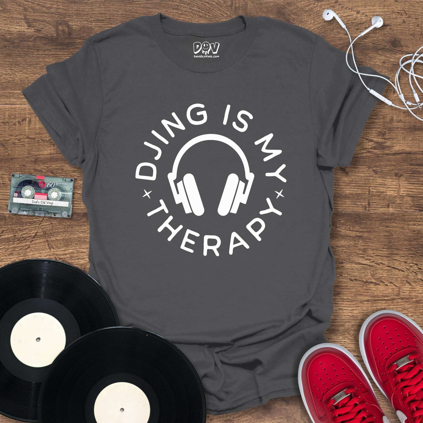 Printify DJing Is My Therapy T-Shirt