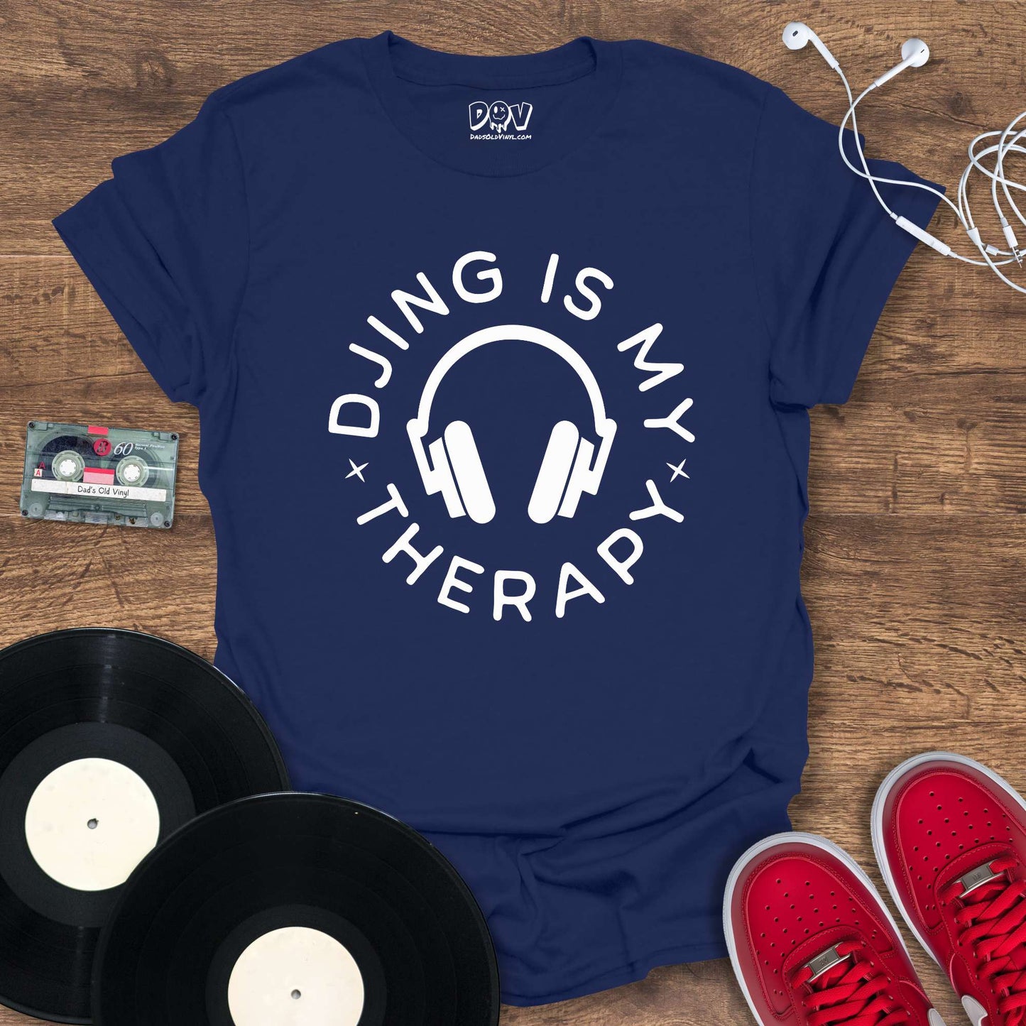 Printify DJing Is My Therapy T-Shirt