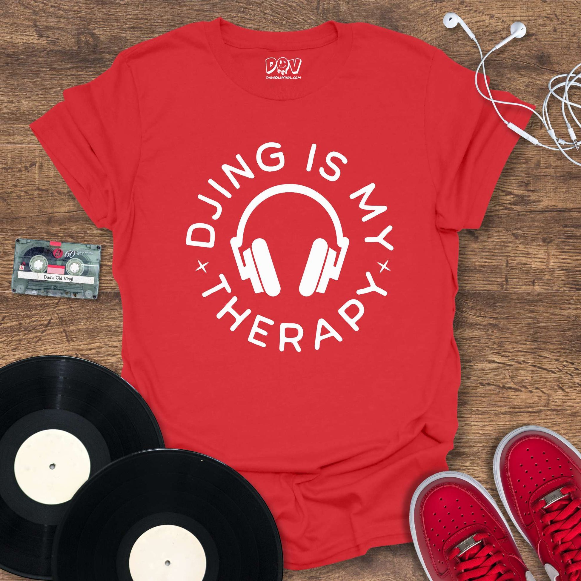 Printify DJing Is My Therapy T-Shirt