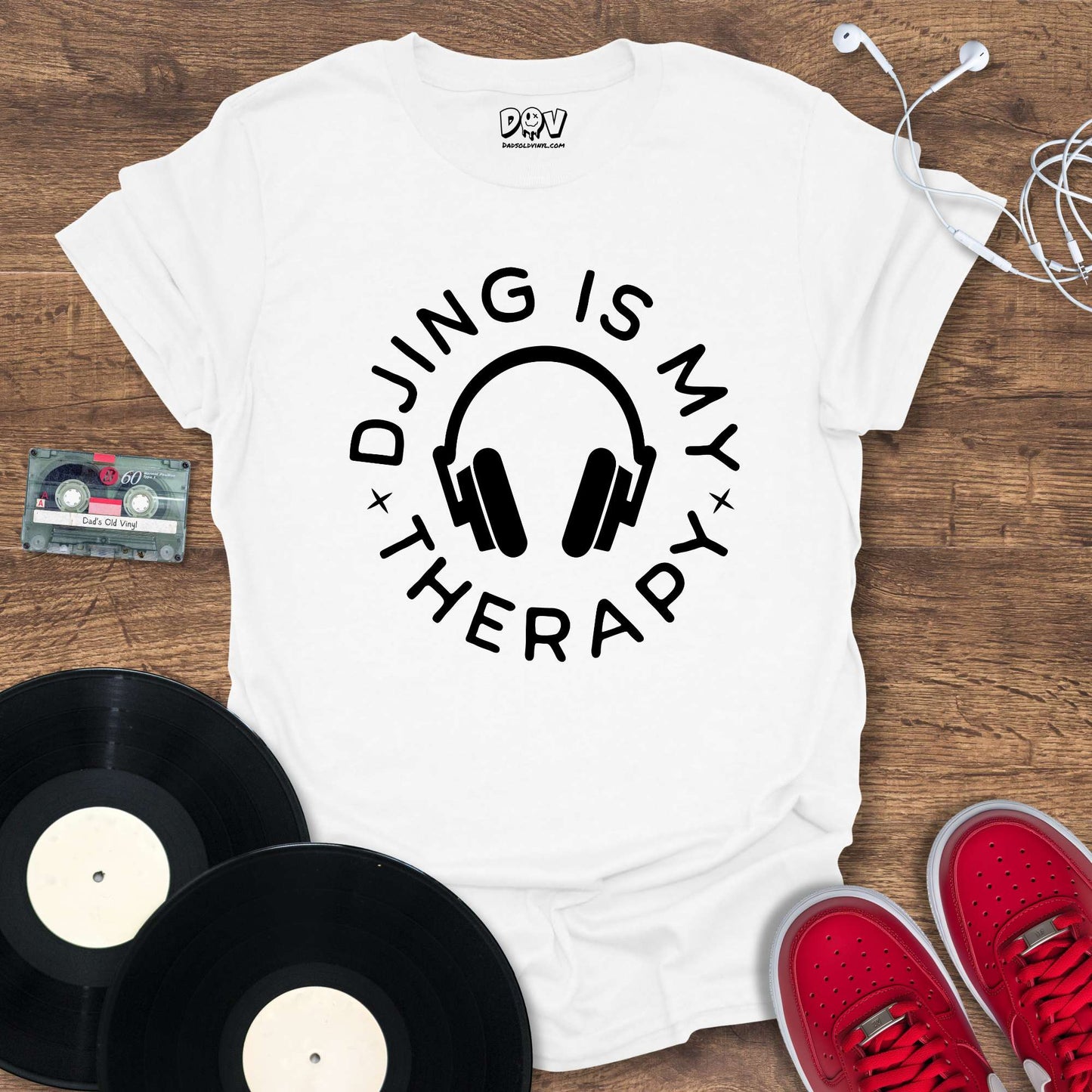 Printify DJing Is My Therapy T-Shirt