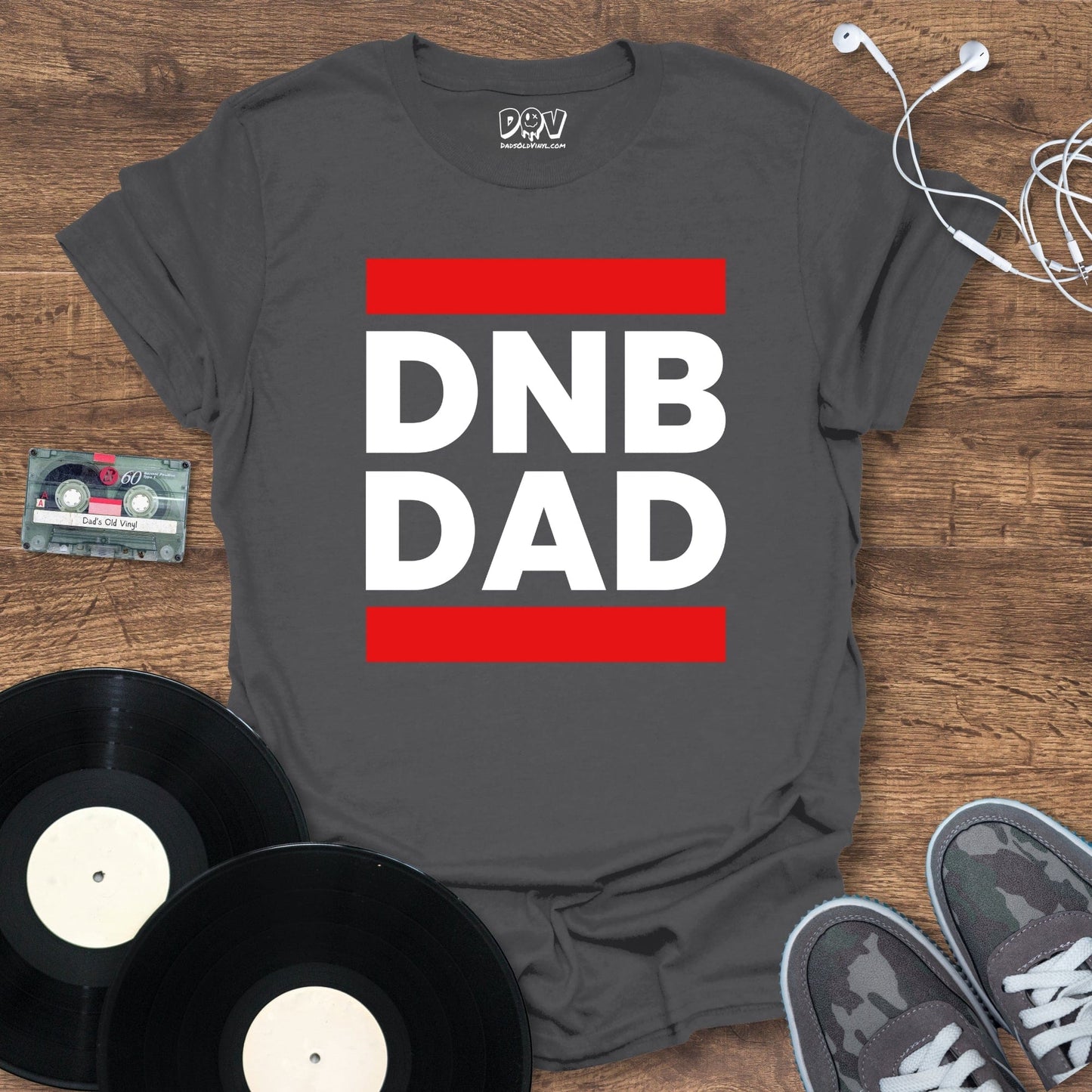 Printify DNB Dad T-Shirt