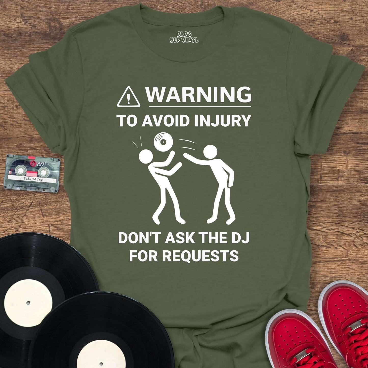 Printify Don't Ask The DJ T-Shirt