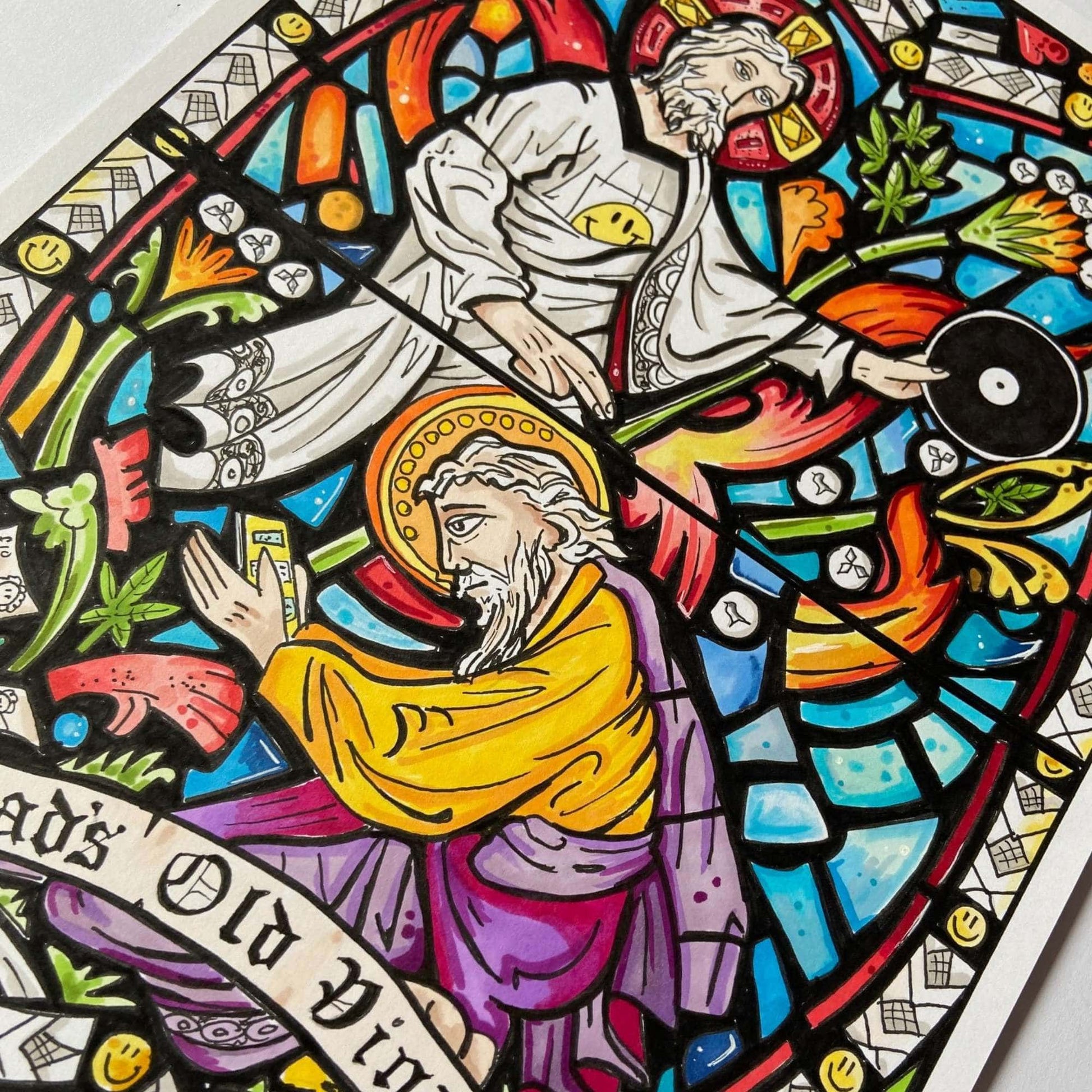 Printify DOV Stain Glass