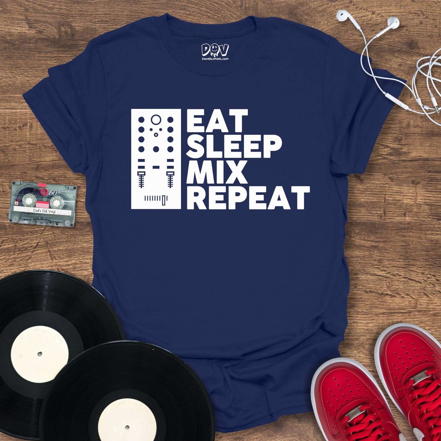 Printify Eat, Sleep, Mix, Repeat T-Shirt