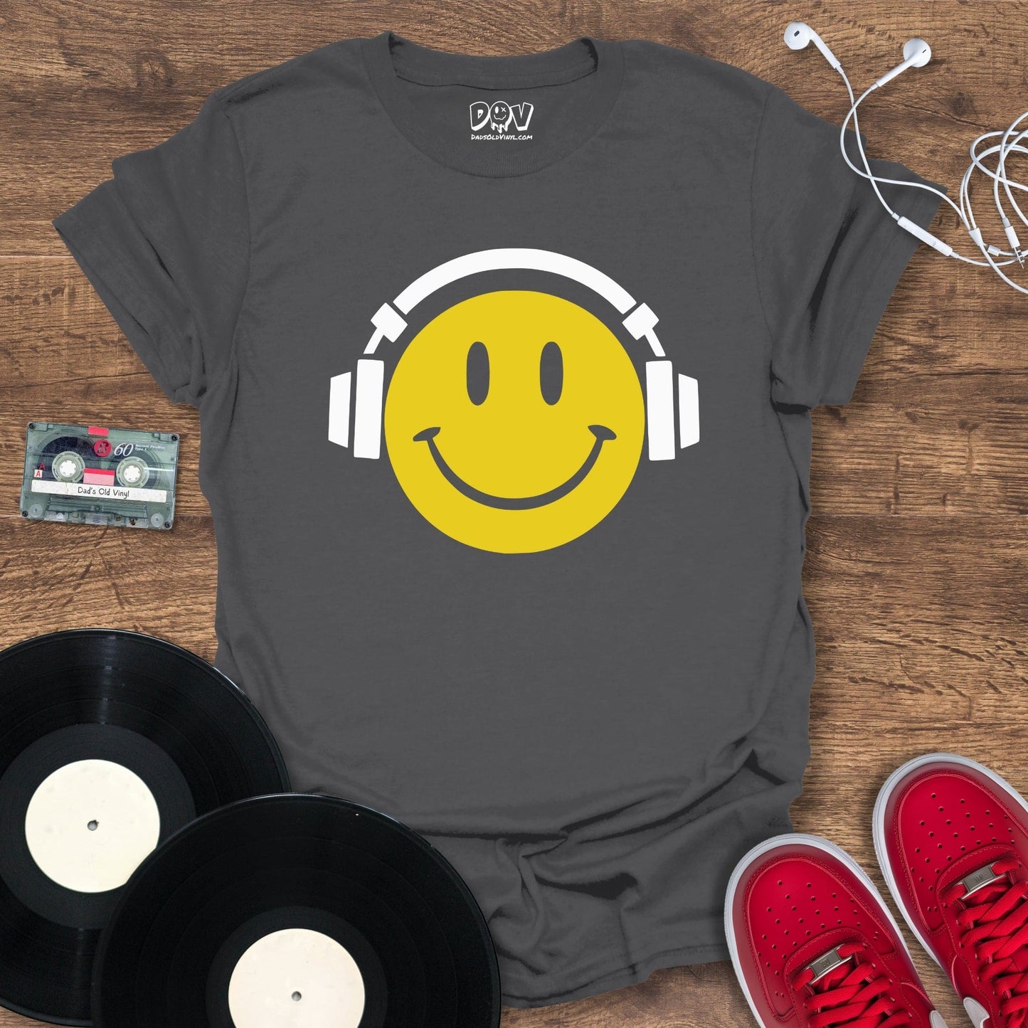 Printify Happy Listening T-Shirt