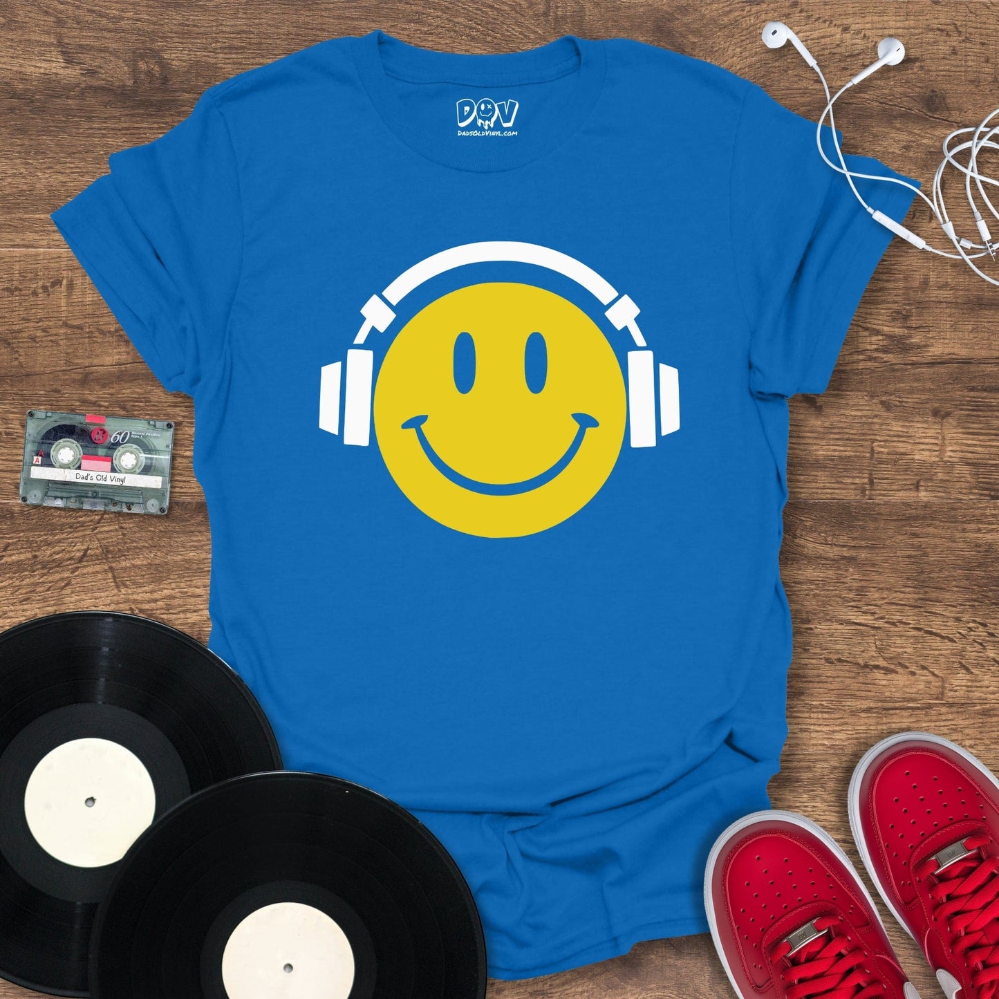 Printify Happy Listening T-Shirt