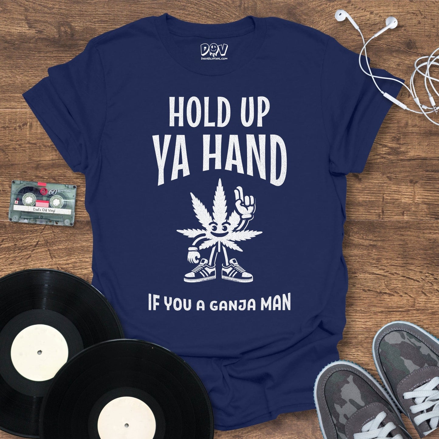 Printify Hold Up Ya Hand T-Shirt