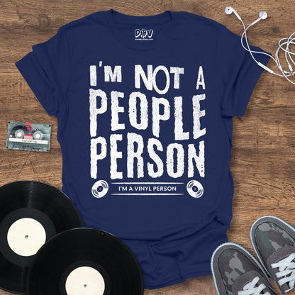 Printify I'm A Vinyl Person T-Shirt