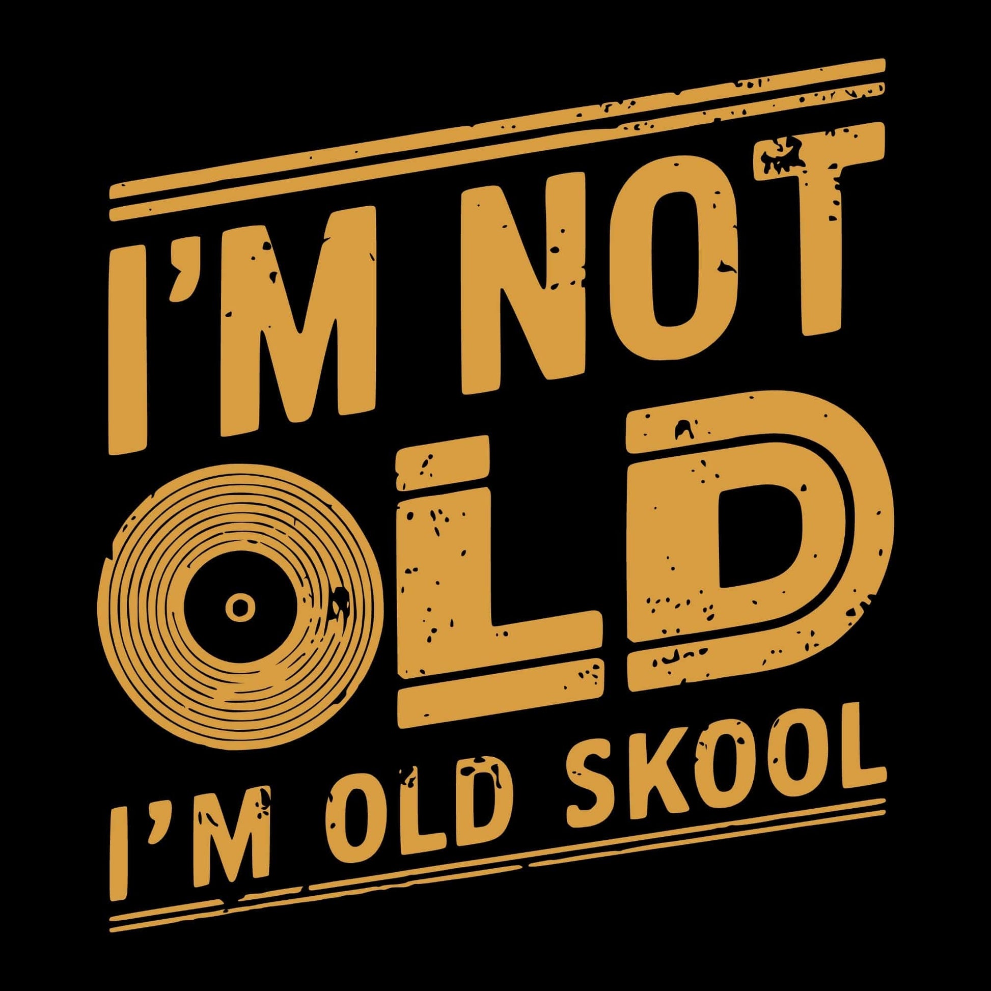 Printify I'm Old Skool T-Shirt