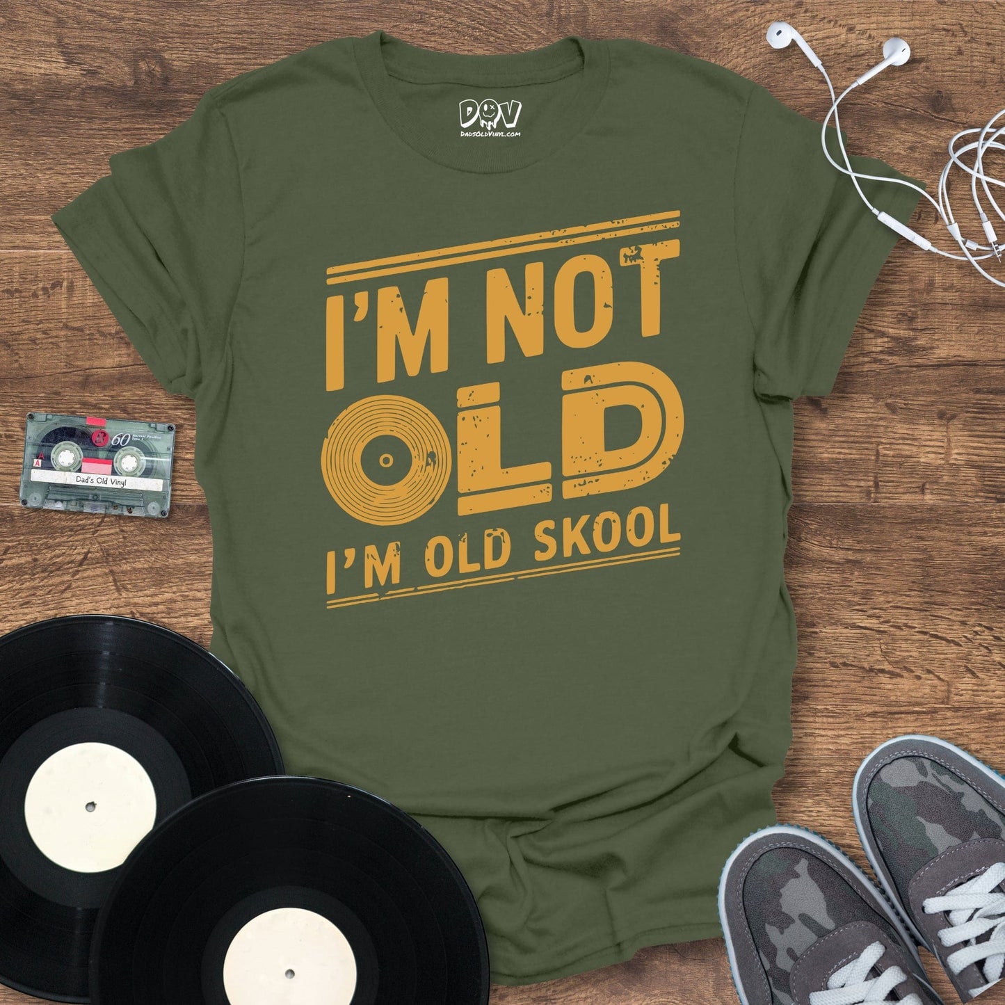 Printify I'm Old Skool T-Shirt