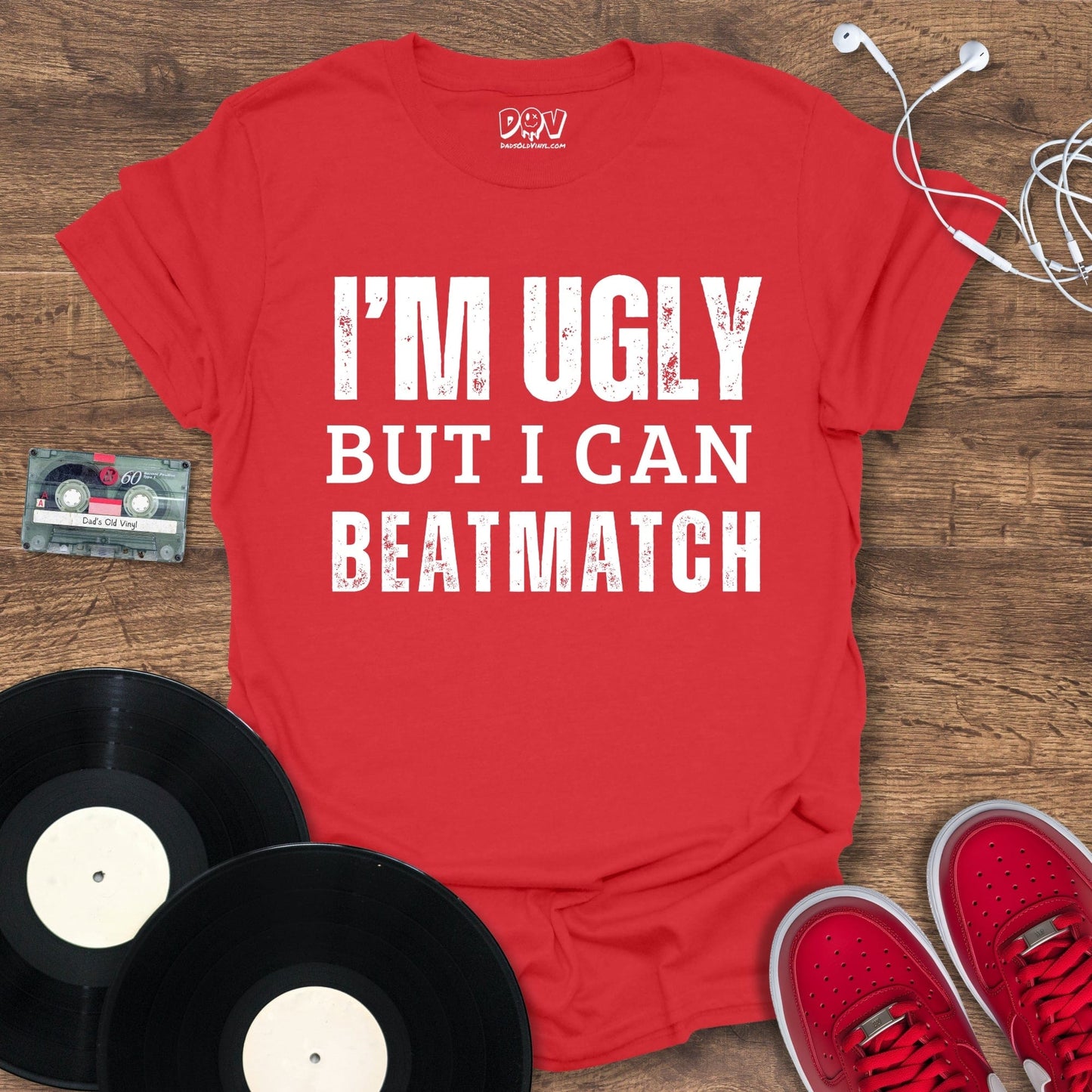 Printify I'm Ugly But I Can Beatmatch T-Shirt