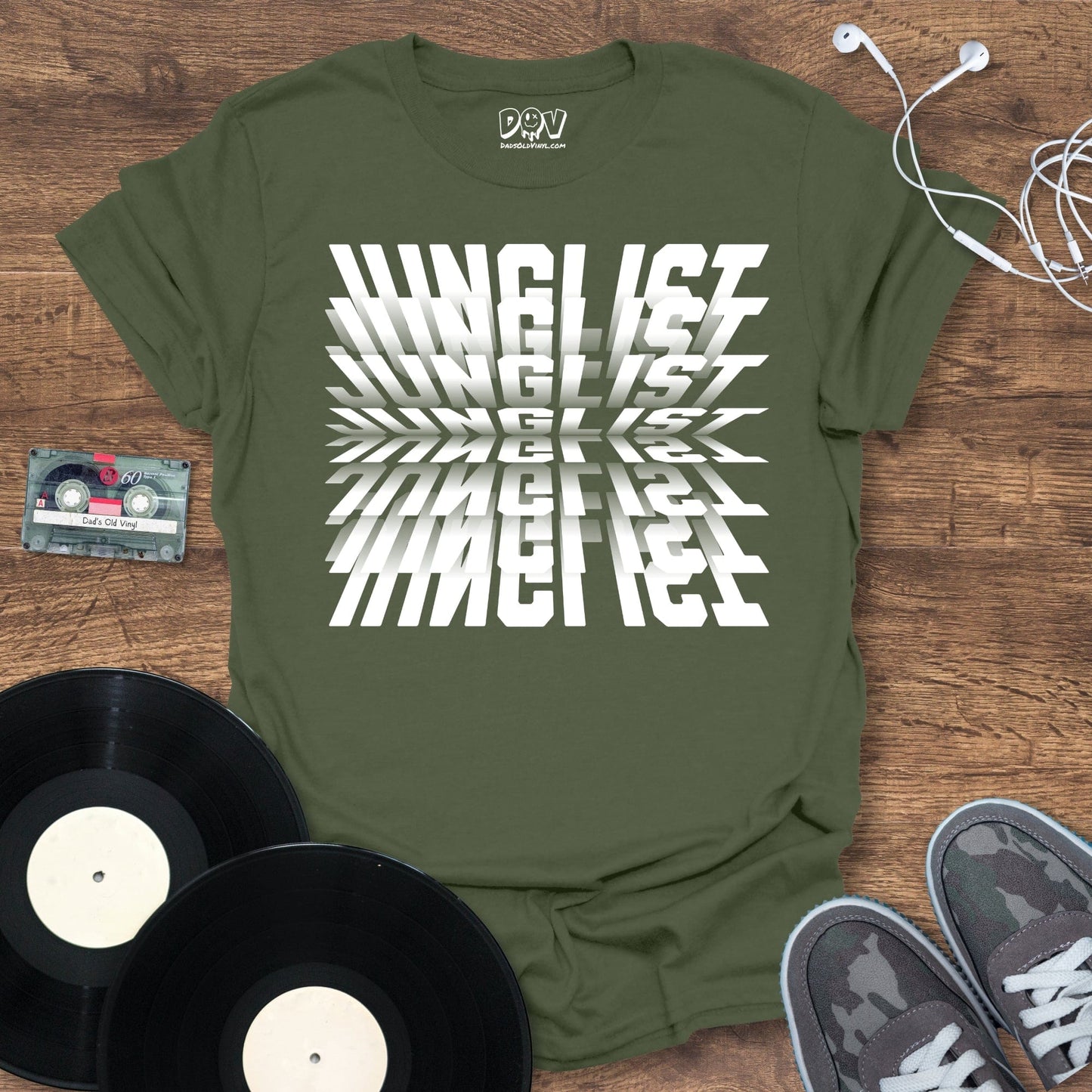 Printify Junglist Flip T-Shirt