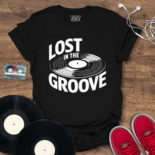 Printify Lost In The Groove T-Shirt