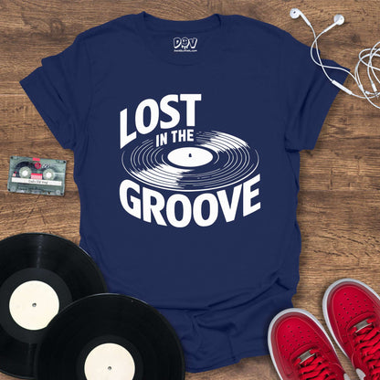 Printify Lost In The Groove T-Shirt