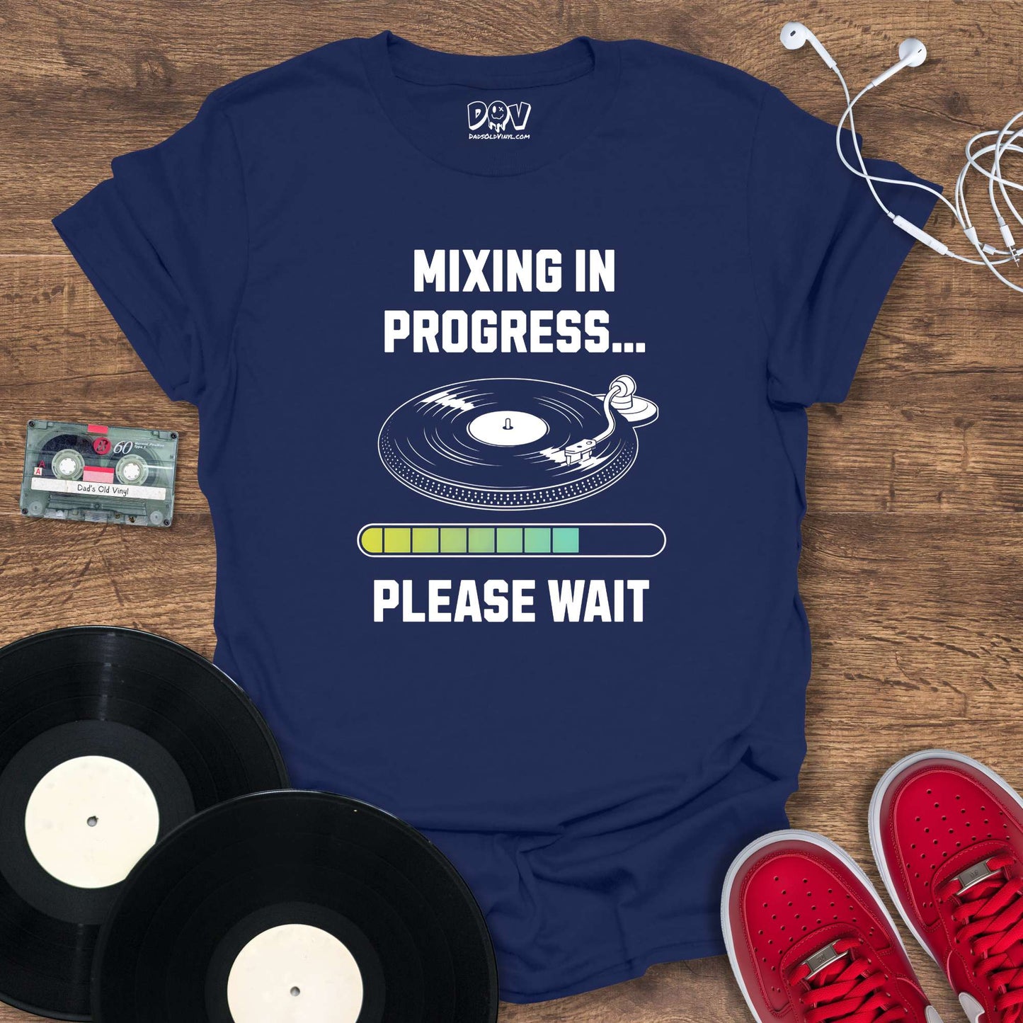 Printify Mixing In Progress T-Shirt