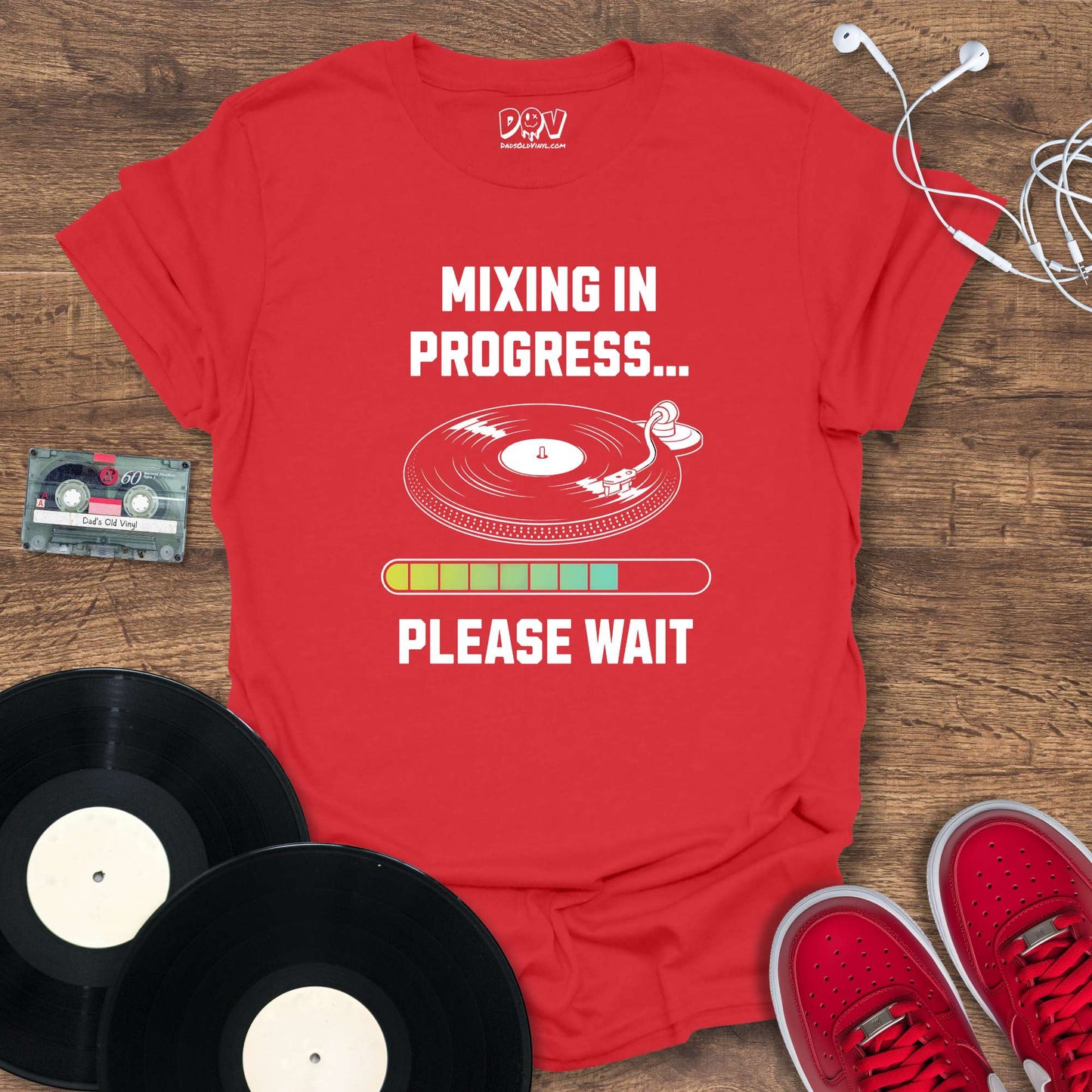 Printify Mixing In Progress T-Shirt