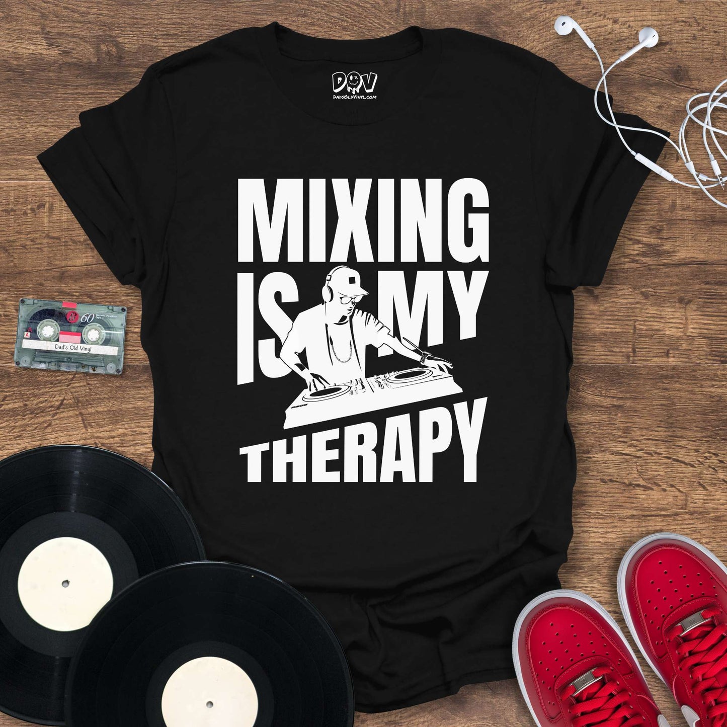 Printify Mixing Is My Therapy T-Shirt