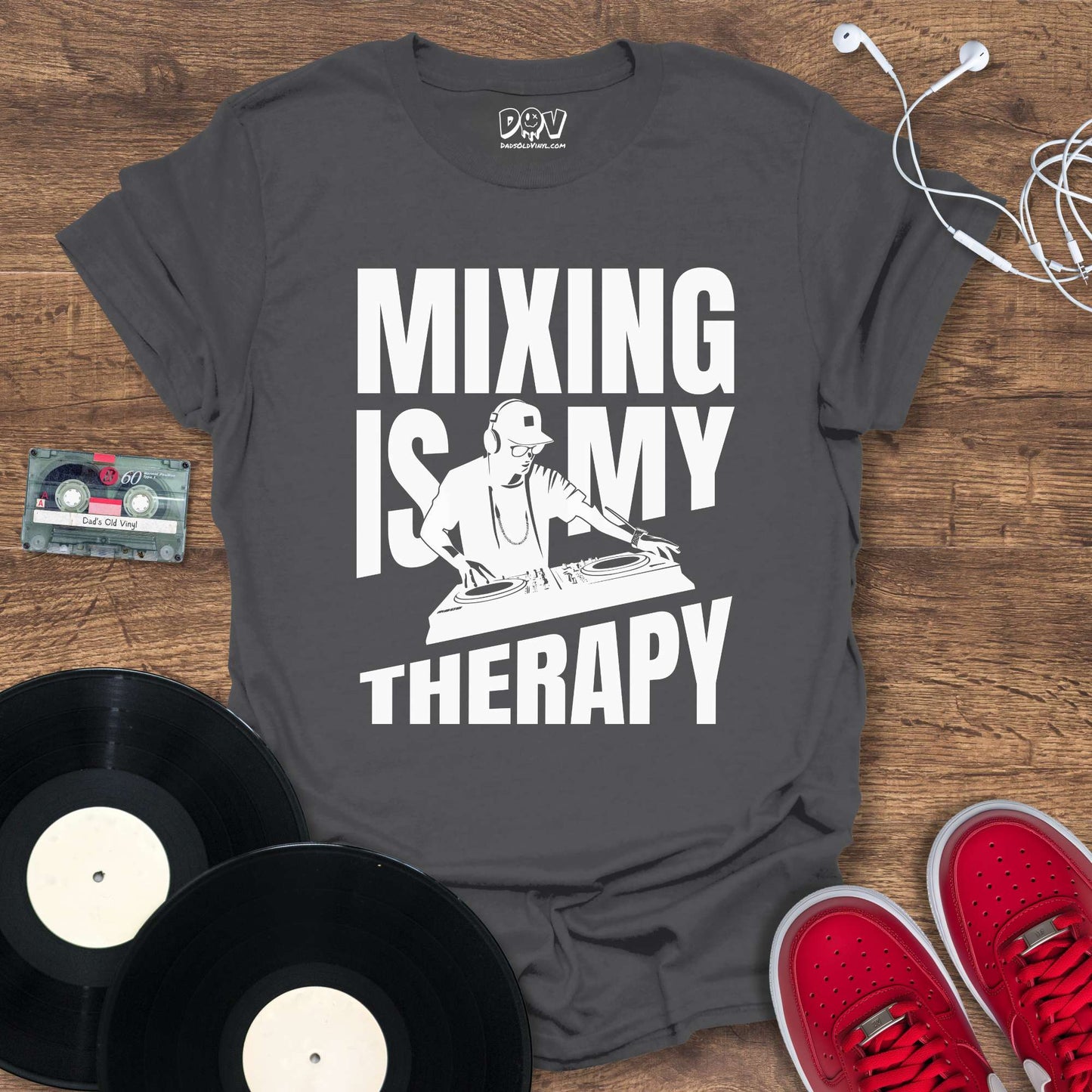 Printify Mixing Is My Therapy T-Shirt