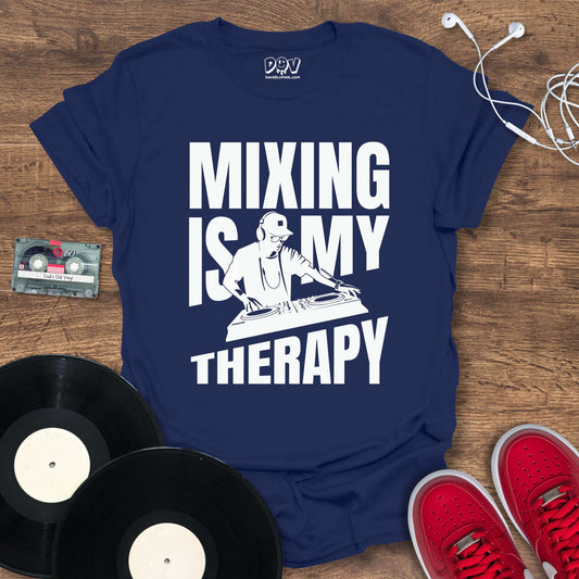 Printify Mixing Is My Therapy T-Shirt