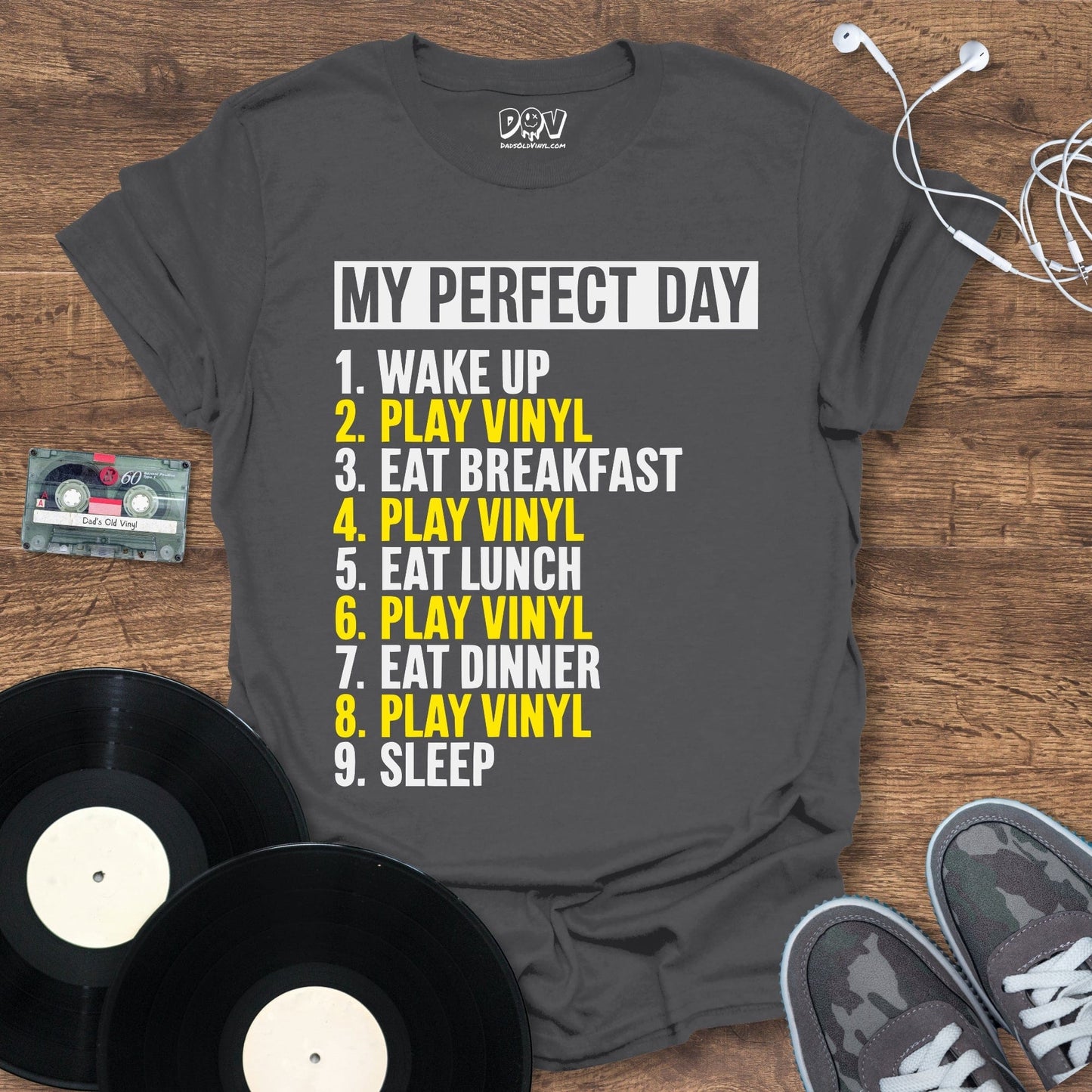 Printify My Perfect Day T-Shirt