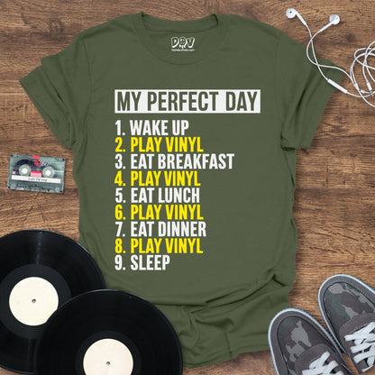 Printify My Perfect Day T-Shirt