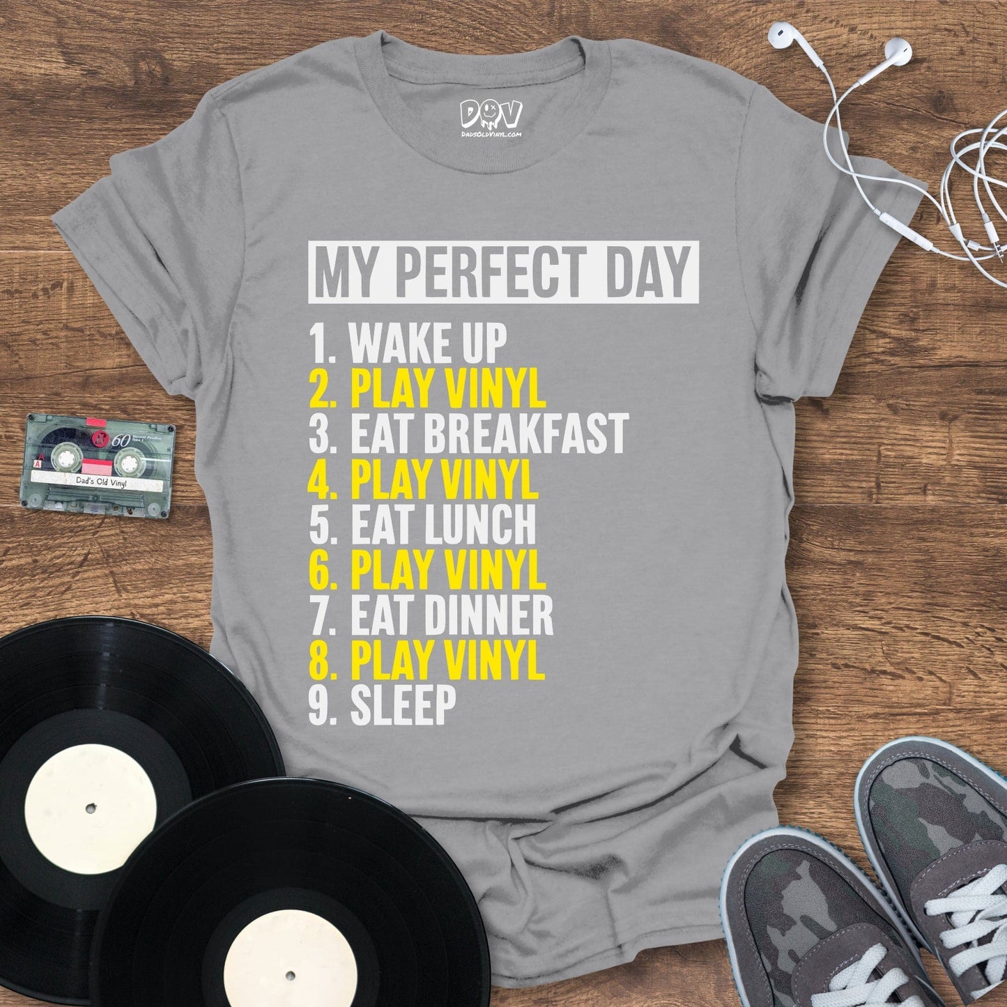 Printify My Perfect Day T-Shirt