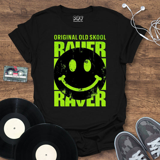 Printify Original Old Skool Raver T-Shirt