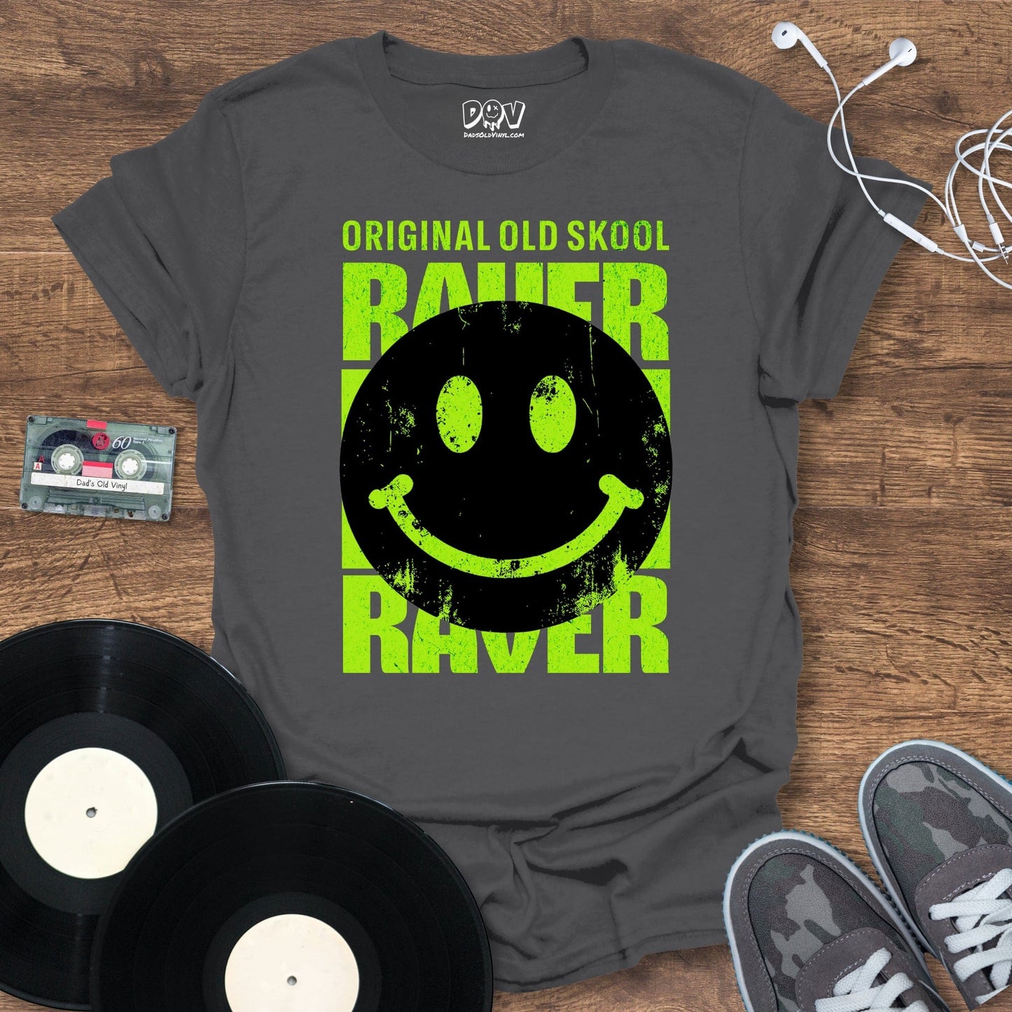 Printify Original Old Skool Raver T-Shirt