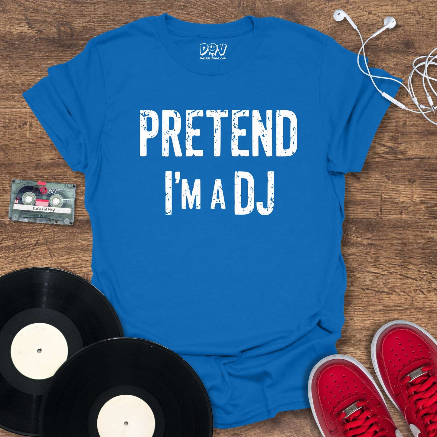 Printify Pretend I'm A DJ T-Shirt