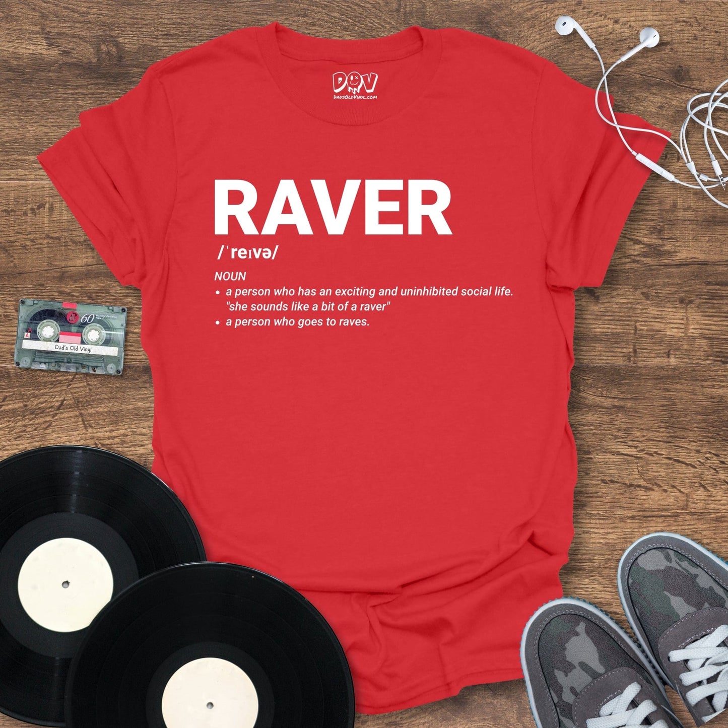 Printify Raver Definition T-Shirt