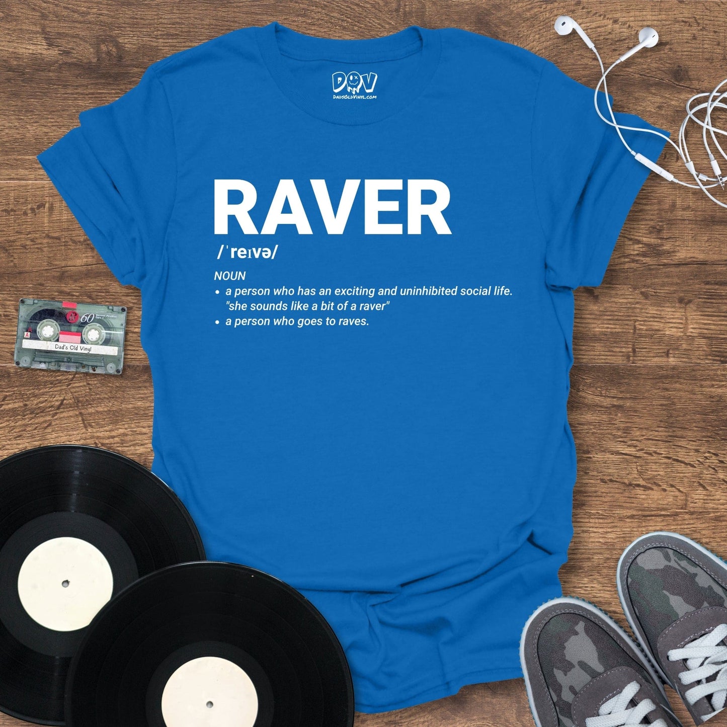 Printify Raver Definition T-Shirt