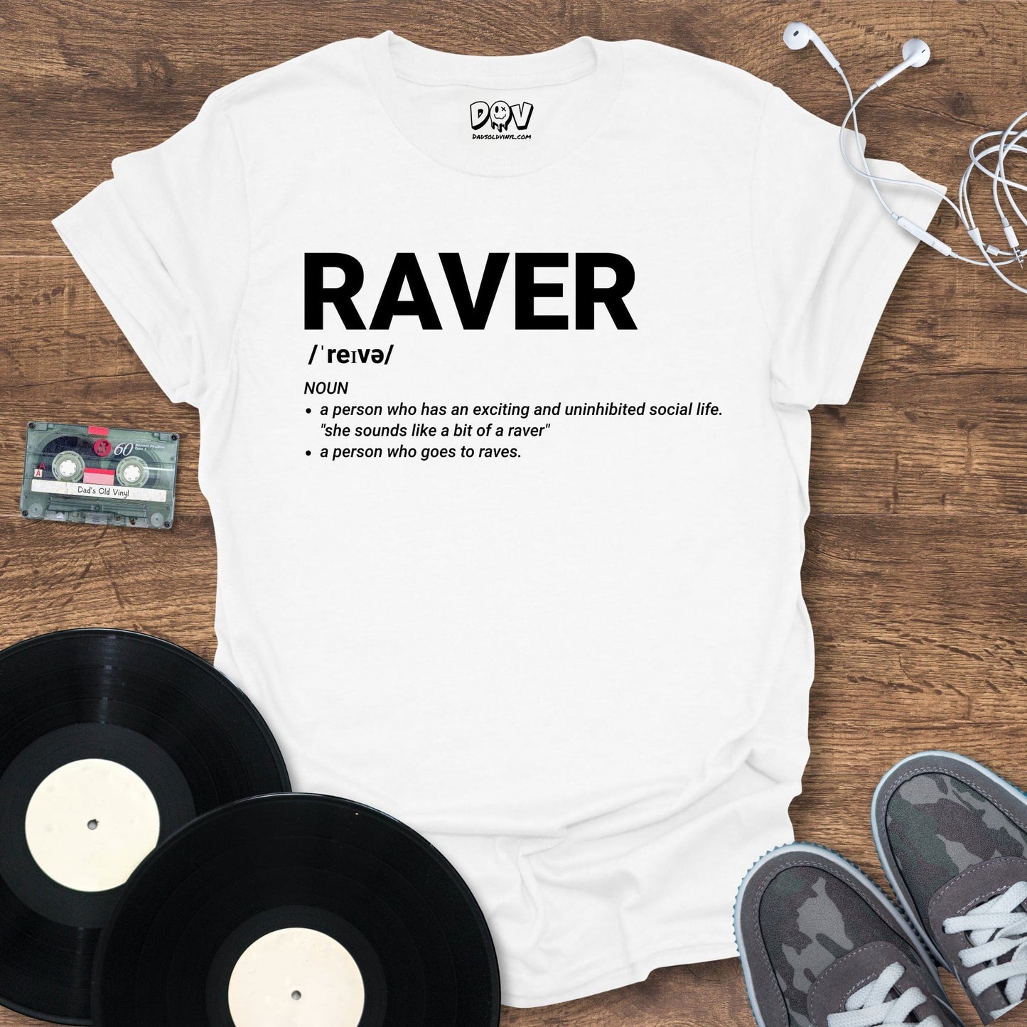 Printify Raver Definition T-Shirt