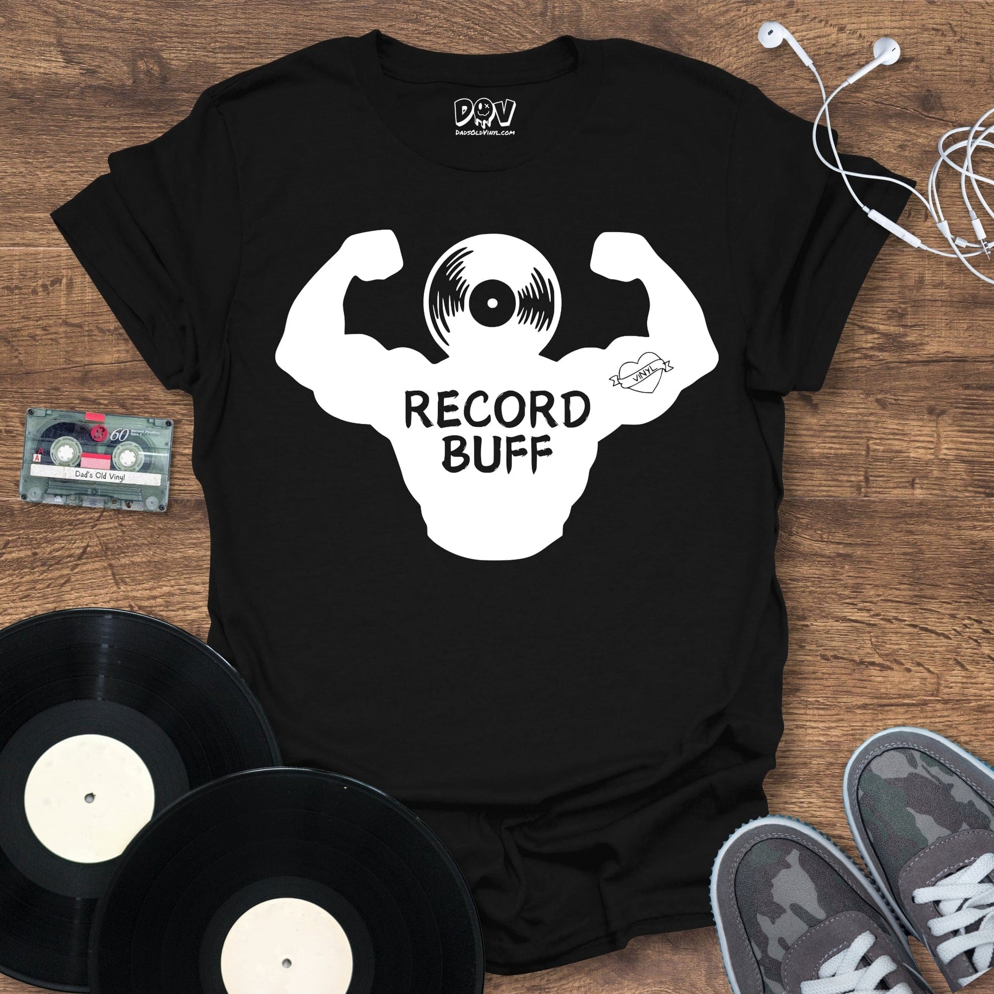 Printify Record Buff T-Shirt