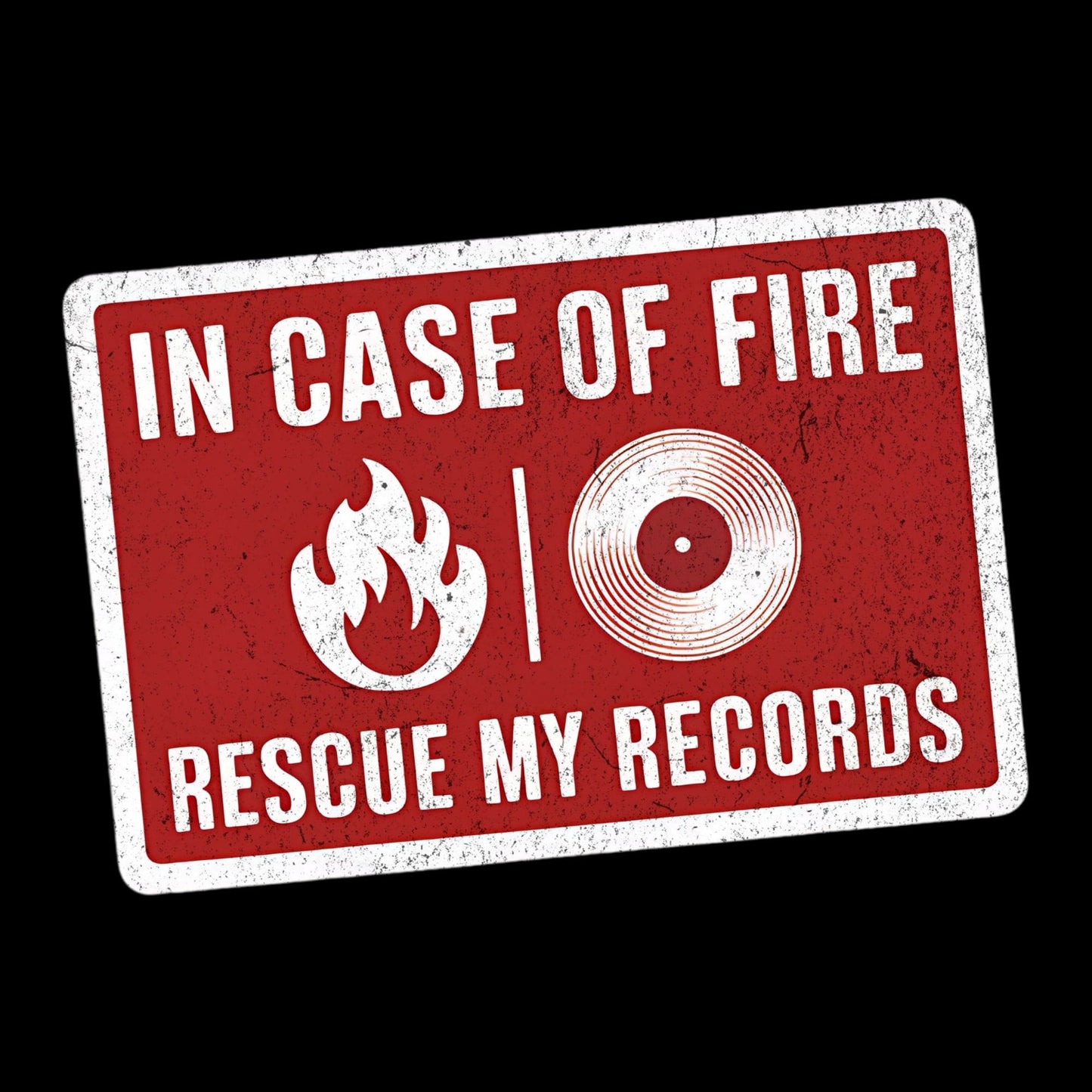 Printify Rescue My Records T-Shirt