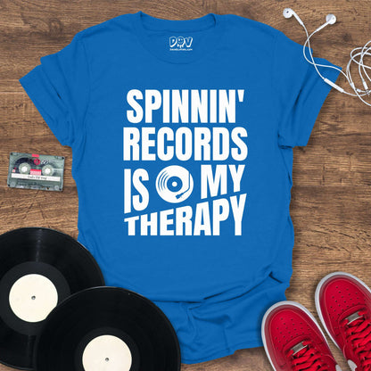 Printify Spinnin' Records Is My Therapy T-Shirt