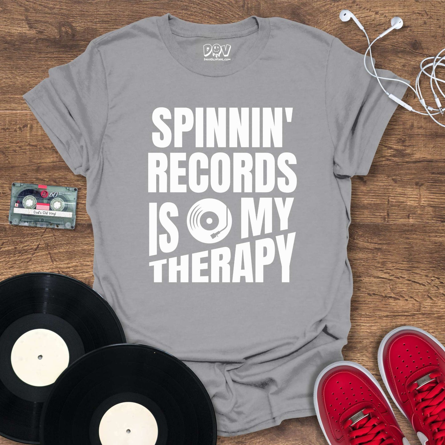 Printify Spinnin' Records Is My Therapy T-Shirt