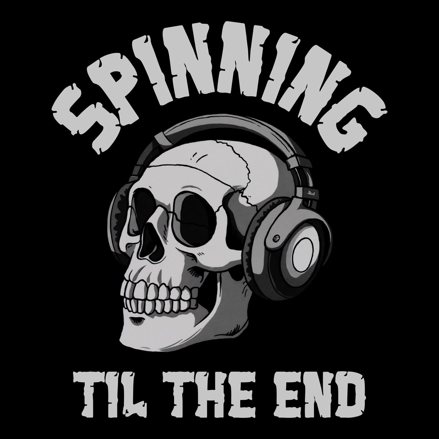 Printify Spinning Til The End T-Shirt