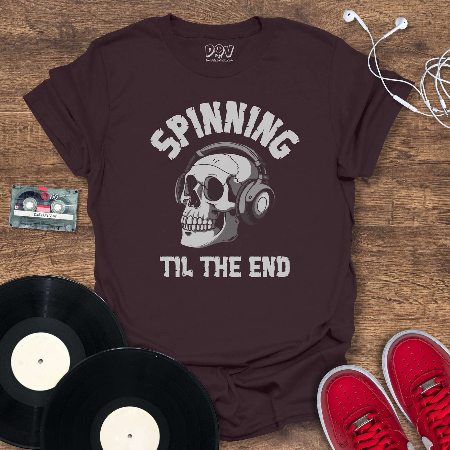 Printify Spinning Til The End T-Shirt